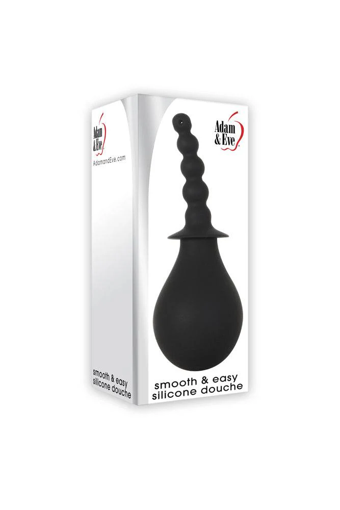 Adam and Eve - Smooth & Easy Silicone Douche - Black - Image 6