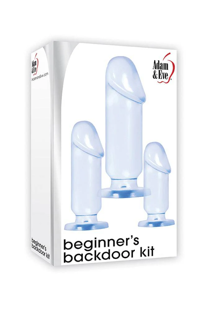 Adam & Eve - Beginner's Backdoor Kit - Blue - Image 8