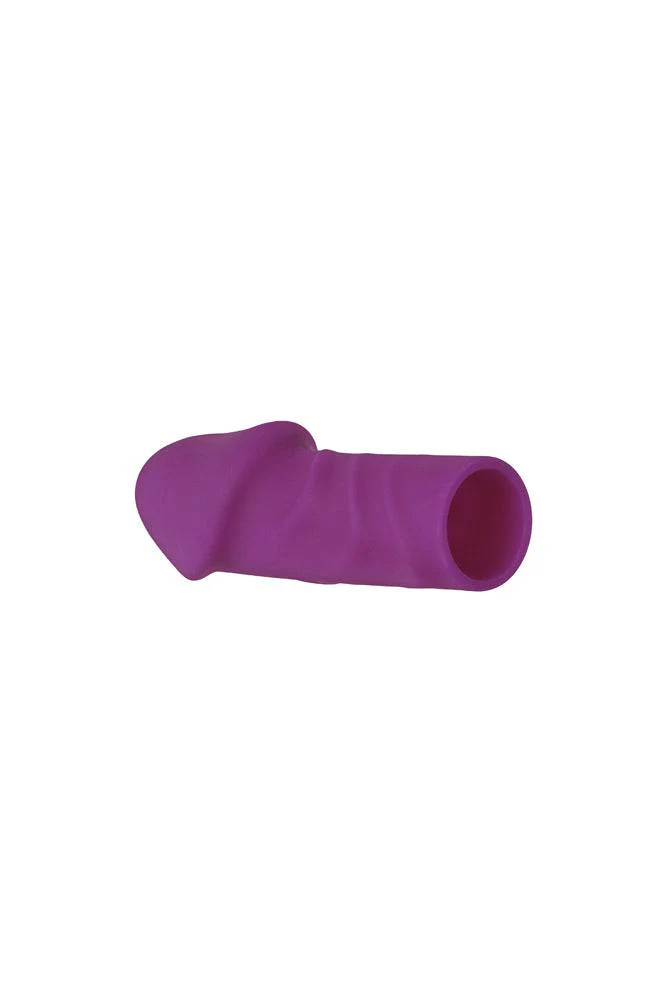 Adam & Eve - Eve's Satin Slim Rechargeable Vibe - Purple - Image 4
