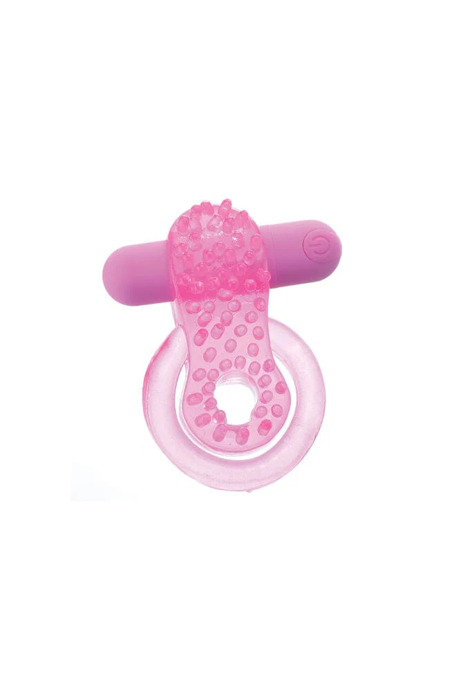Adam & Eve - Rechargeable Couples Cock Ring - Pink