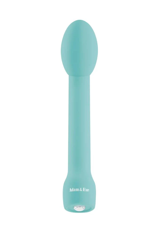 Adam & Eve - Rechargeable Silicone Power G-Gasm Delight Vibrator - Teal - Image 3
