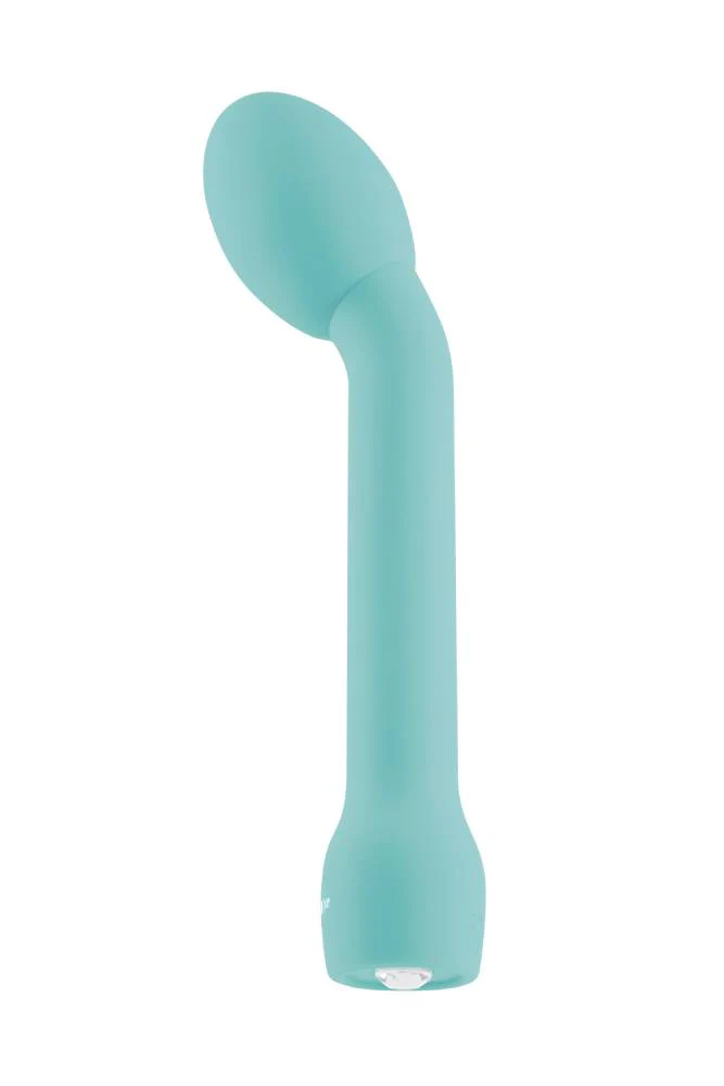 Adam & Eve - Rechargeable Silicone Power G-Gasm Delight Vibrator - Teal - Image 4