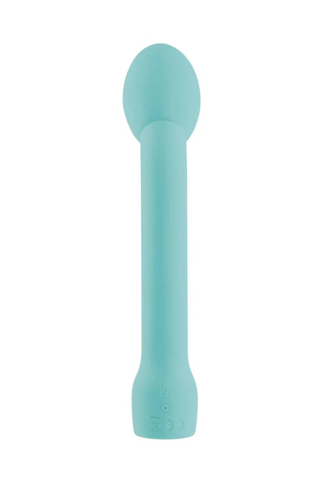 Adam & Eve - Rechargeable Silicone Power G-Gasm Delight Vibrator - Teal - Image 5
