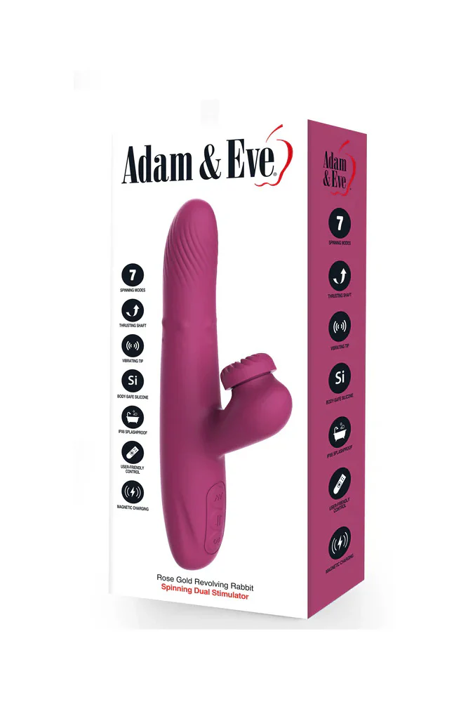 Adam & Eve - Revolving Rabbit Spinning Vibrator - Image 6