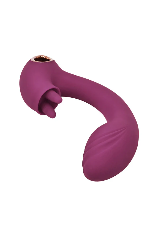 Adam & Eve - Rose Gold Clit Tickler Dual Stimulating Vibrator - Image 3