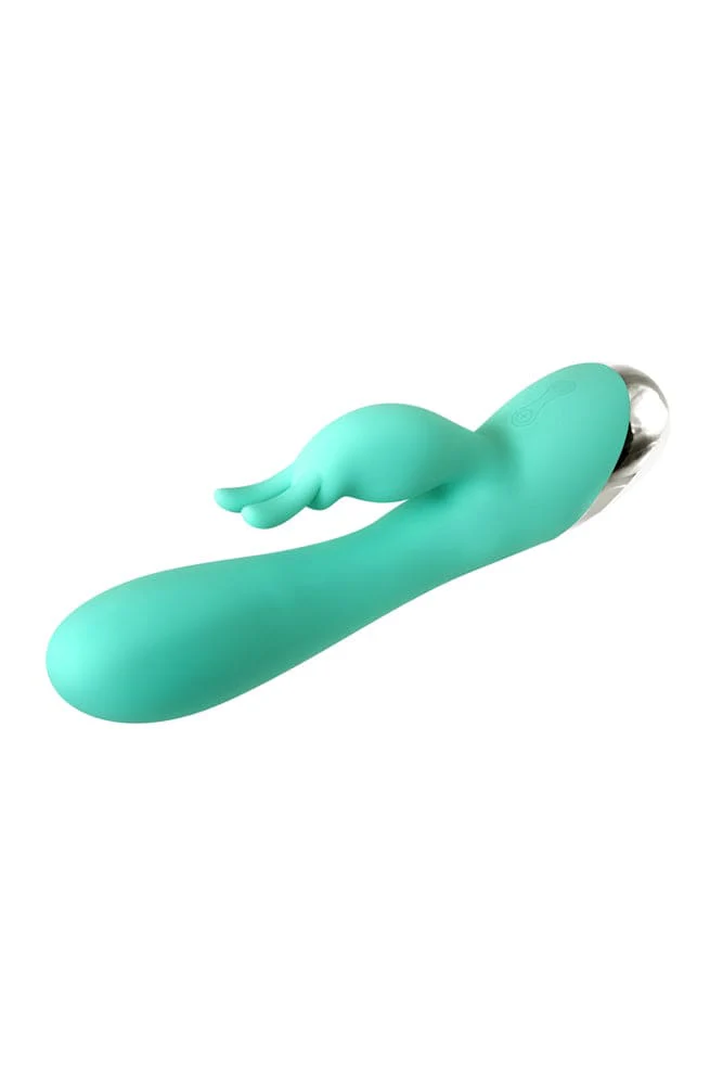 Adam & Eve - Silicone Rechargeable Bunny - Teal