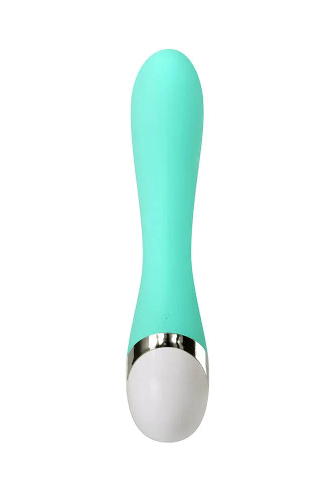Adam & Eve - Silicone Rechargeable Bunny - Teal - Image 6