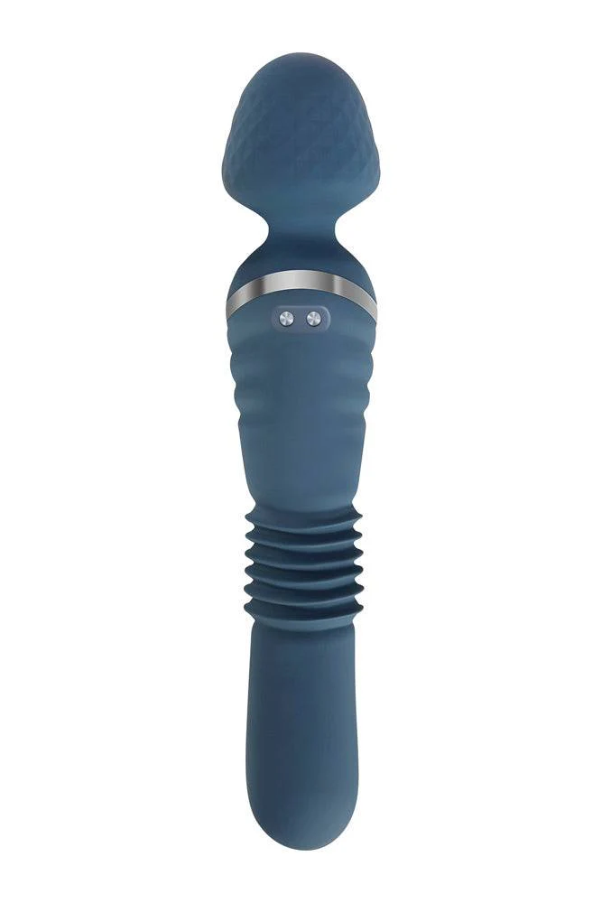 Adam & Eve - The Dual-End Thrusting Wand - Blue - Image 3