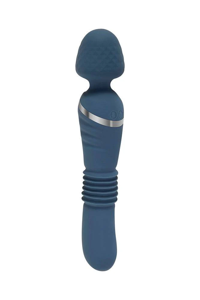 Adam & Eve - The Dual-End Thrusting Wand - Blue - Image 4