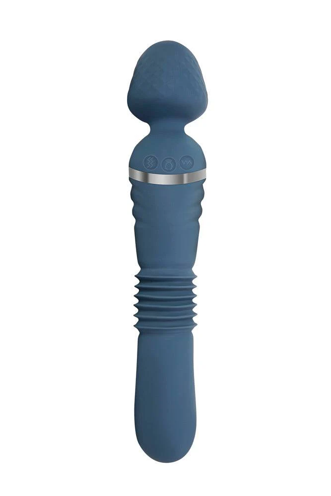 Adam & Eve - The Dual-End Thrusting Wand - Blue - Image 5