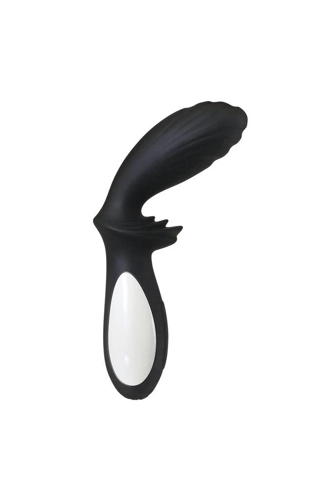Adam & Eve - The Silicone Warming Prostate Massager - Black