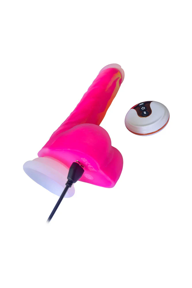 Adam & Eve - The Squiggler Remote Control Dual Density Gyrating Dildo - Image 8
