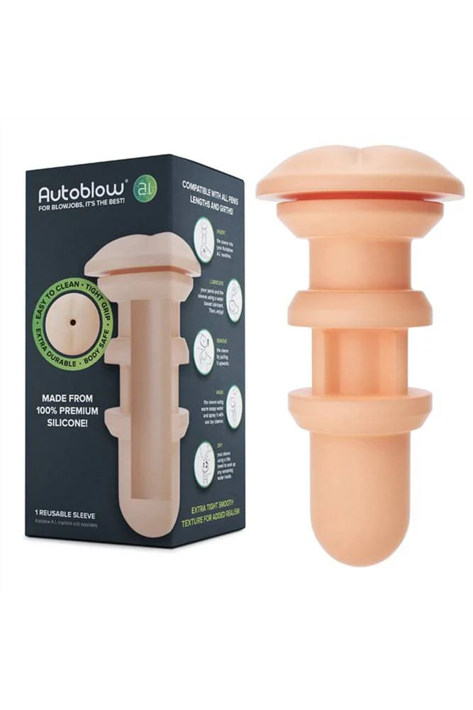 Autoblow - AI Replacement Sleeve - Anus - Varying Colors