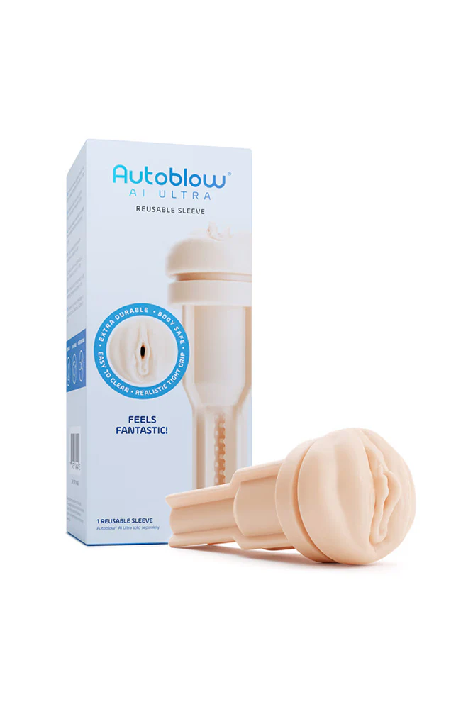 Autoblow - Autoblow Ultra Replacement Sleeve - Vagina - Various Colors