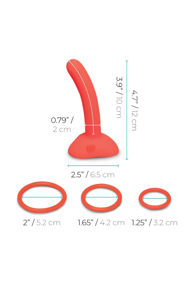 b-Vibe - Beginners Strap-On Harness Set with 5" Silicone Dildo - Image 5