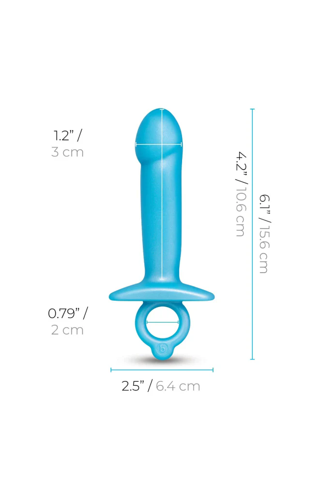 b-Vibe - Butties - Lil Dil Silicone Anal Plug - Image 6