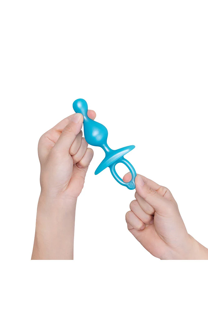 b-Vibe - Butties - Pop Beaded Silicone Anal Plug - Image 4