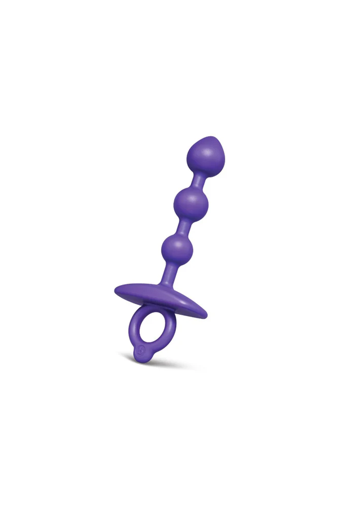 b-Vibe - Butties - Zip Beaded Silicone Anal Plug