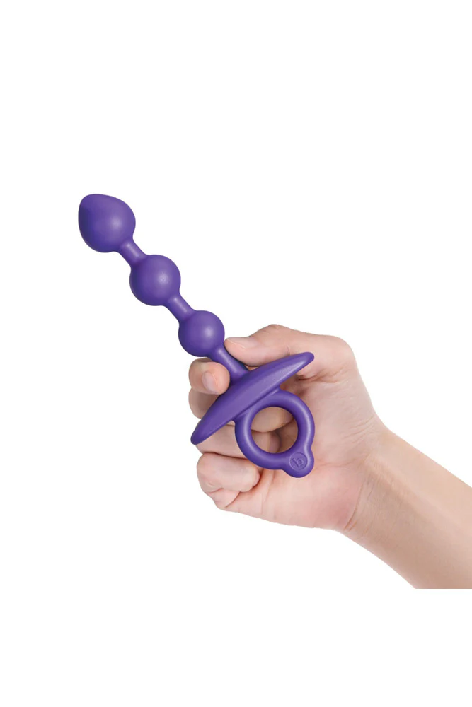b-Vibe - Butties - Zip Beaded Silicone Anal Plug - Image 3