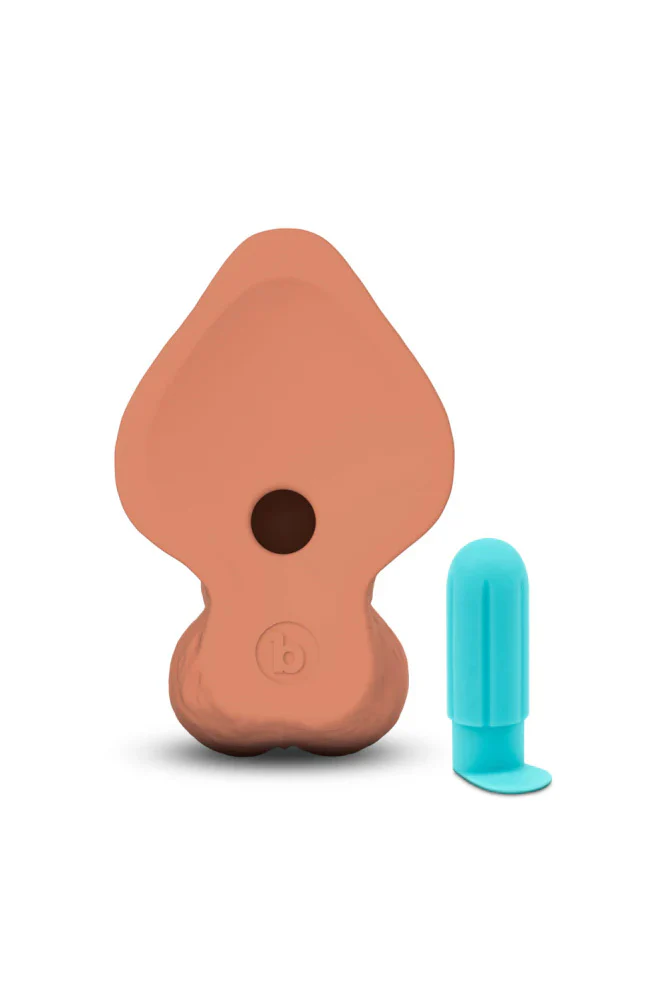 b-Vibe - Slipskin Curvy Realistic 10" Silicone Dildo - Image 4