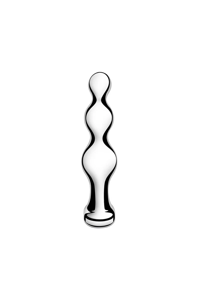b-Vibe - Stainless Steel Anal Beads - Silver - Image 5