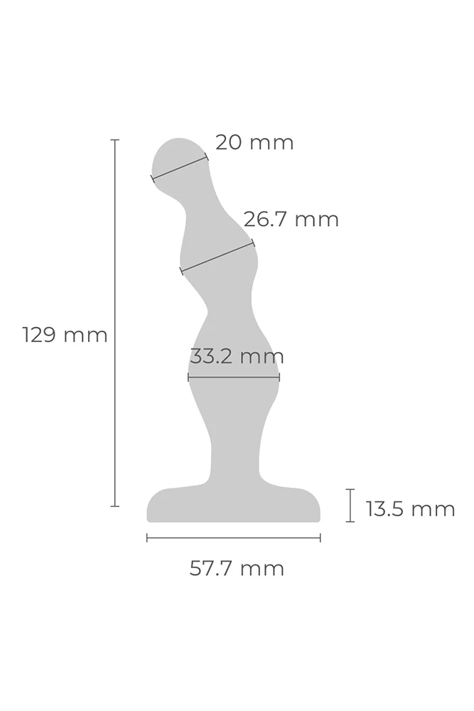 b-Vibe - Stainless Steel Anal Beads - Silver - Image 7
