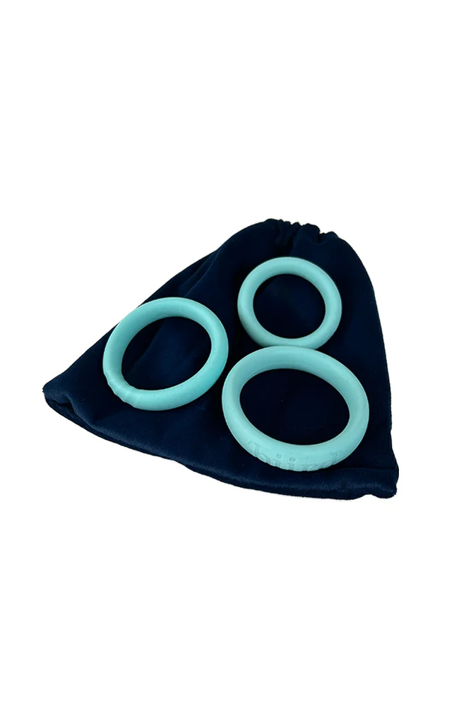 Biird - Riin 3 PC Silicone Cockring Set - Image 4