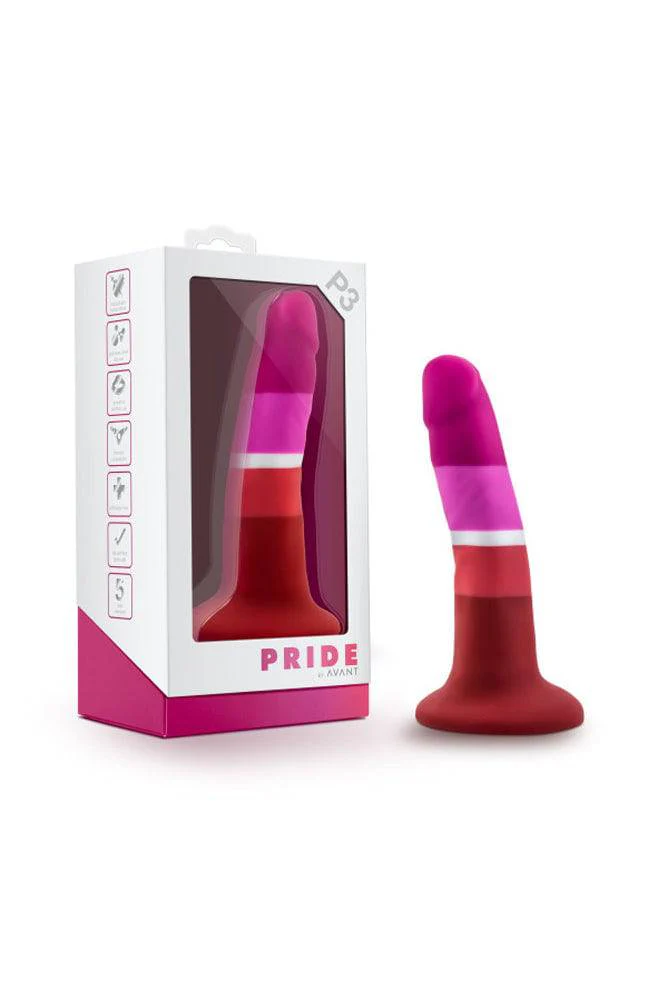 Blush Novelties - Avant - Pride P3 - Beauty - Silicone Dildo - Image 2