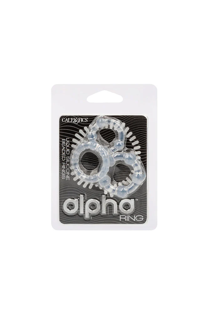 Cal Exotics - Alpha - Liquid Silicone Beaded Rings - Image 4