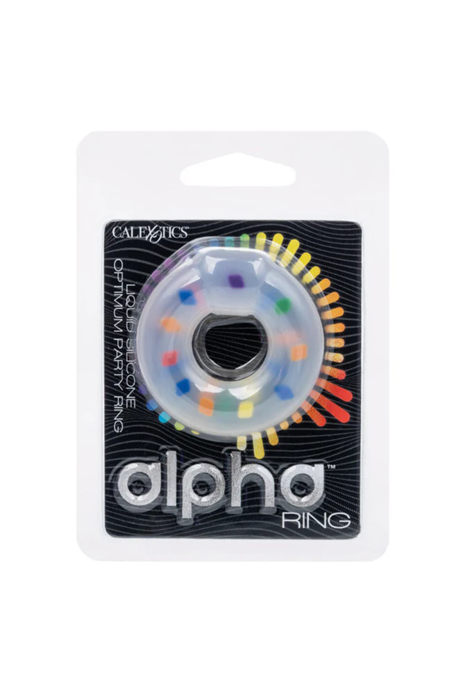 Cal Exotics - Alpha - Liquid Silicone Optimum Party Ring - Image 4