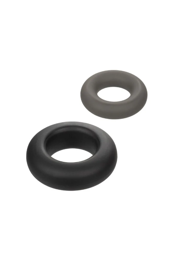 Cal Exotics - Alpha - Liquid Silicone Prolong Cock Rings 2pc Set - Image 4