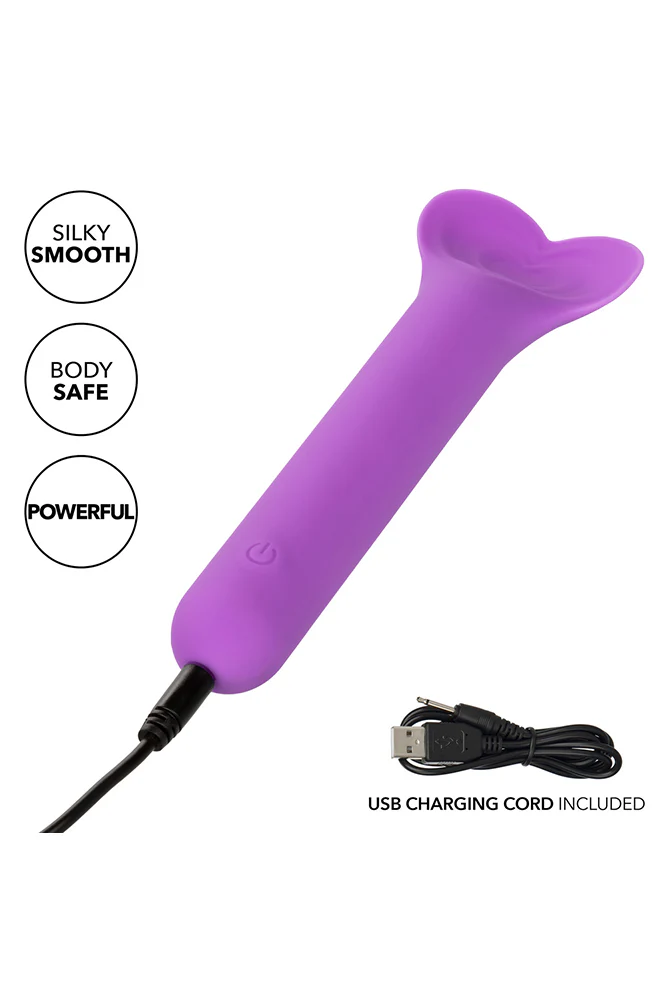 Cal Exotics - Bliss - Liquid Silicone Lover Vibrator - Purple - Image 8