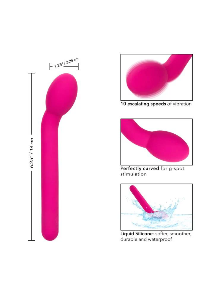 Cal Exotics - Bliss - Liquid Silicone Tulip Vibrator - Pink - Image 3