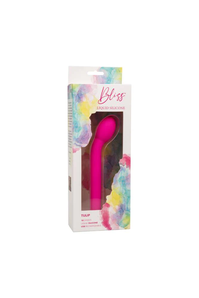 Cal Exotics - Bliss - Liquid Silicone Tulip Vibrator - Pink - Image 7