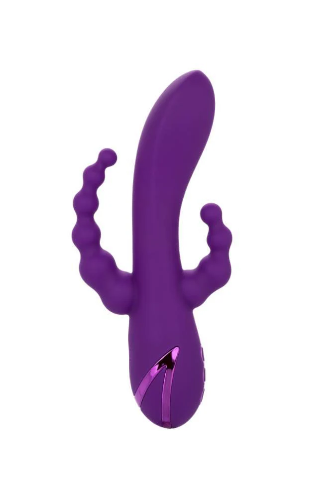 Cal Exotics - California Dreaming - Long Beach Bootylicious Triple Vibrator - Purple