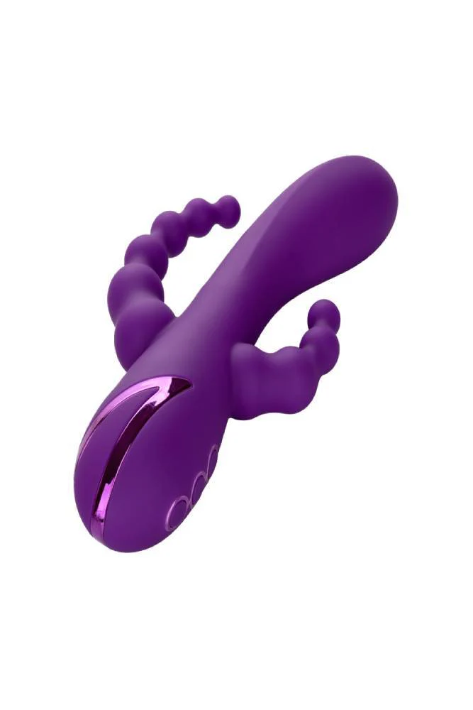 Cal Exotics - California Dreaming - Long Beach Bootylicious Triple Vibrator - Purple - Image 4