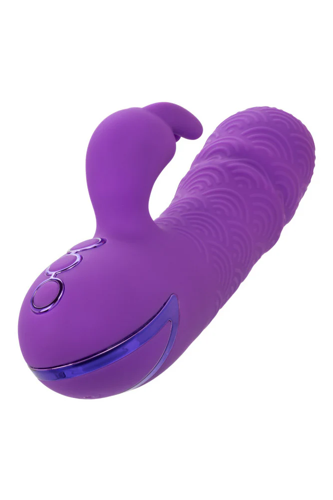 Cal Exotics - California Dreaming - Manhattan Beach Marvel Thrusting Rabbit Vibrator - Image 4