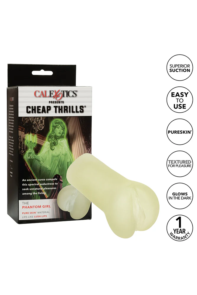 Cal Exotics - Cheap Thrills - The Phantom Girl Stroker - Glow in the Dark - Image 10