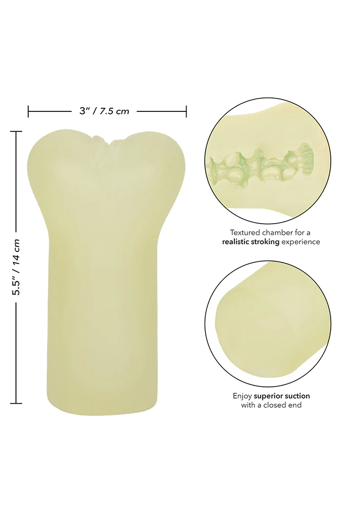Cal Exotics - Cheap Thrills - The Phantom Girl Stroker - Glow in the Dark - Image 11