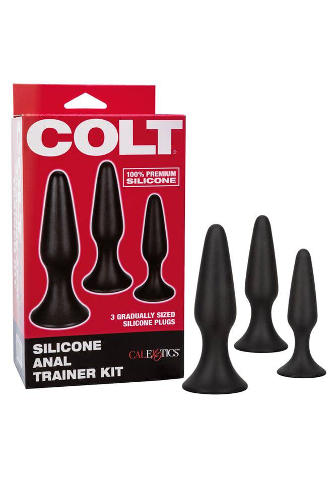 Cal Exotics - Colt - Silicone Anal Trainer Kit - Black - Image 9