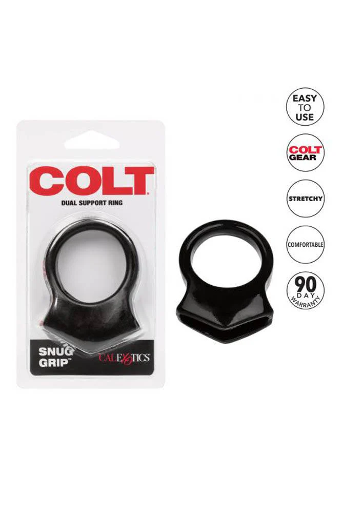 Cal Exotics - Colt - Snug Grip Cock Ring - Black - Image 2