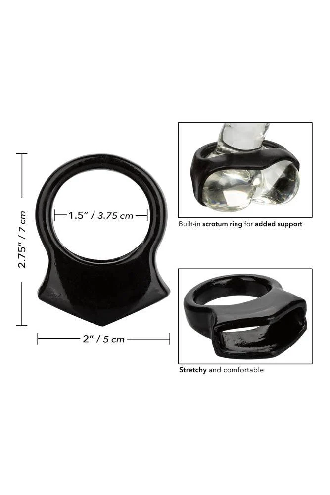Cal Exotics - Colt - Snug Grip Cock Ring - Black - Image 6