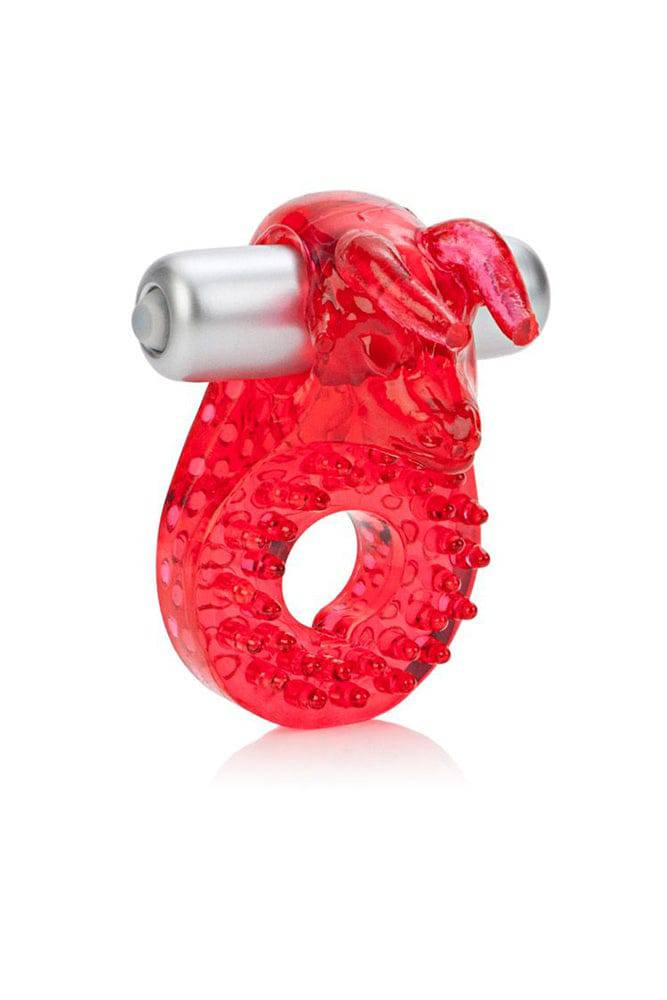 Cal Exotics - Couples Enhancer - Raging Bull Vibrating Cock Ring - Red - Image 4