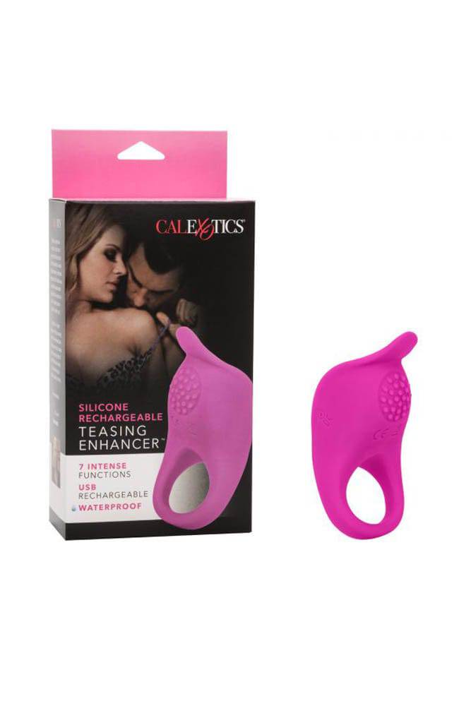 Cal Exotics - Couples Enhancer - Silicone Rechargeable Teasing Cock Ring - Image 8