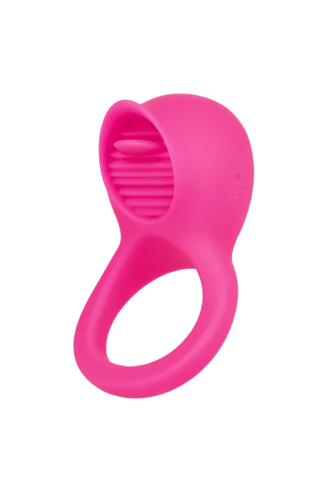 Cal Exotics - Couples Enhancer - Silicone Rechargeable Teasing Tongue - Pink - Image 3