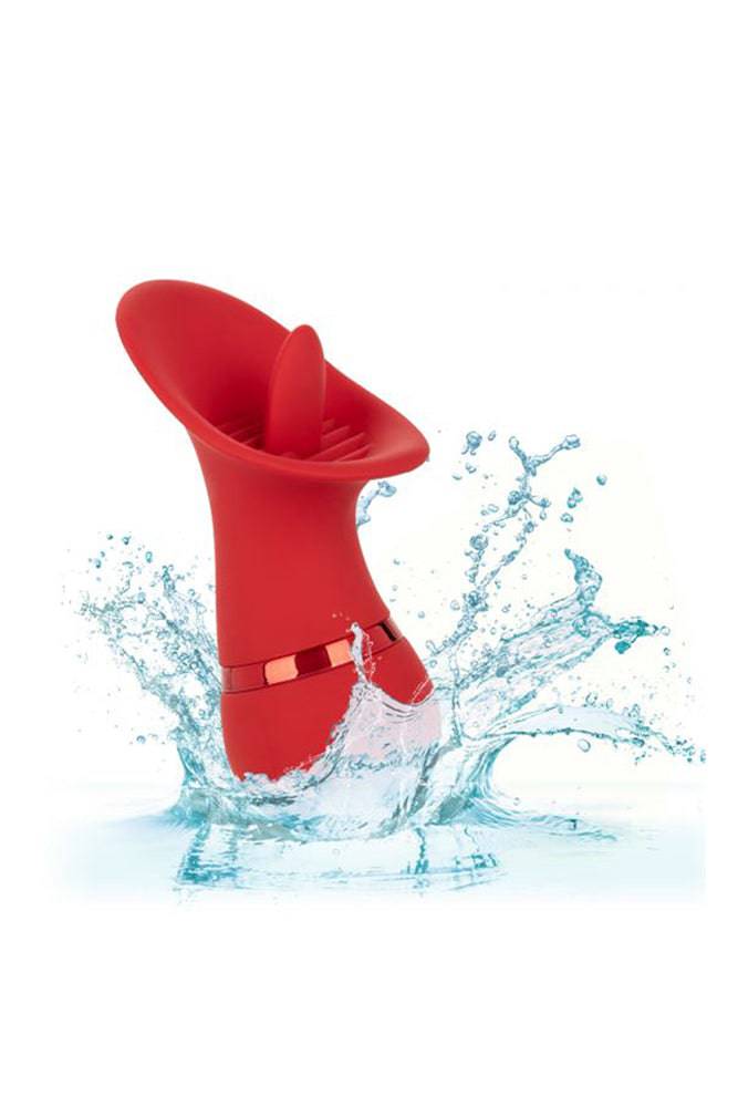 Cal Exotics - French Kiss - Seducer Clitoral Stimulator - Red - Image 10