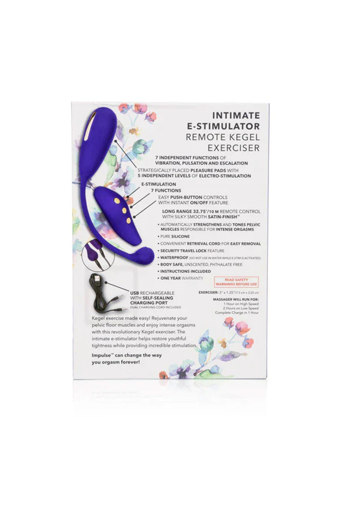 Cal Exotics - Impulse - Intimate E-Simulator Remote Kegel Exerciser - Purple - Image 11