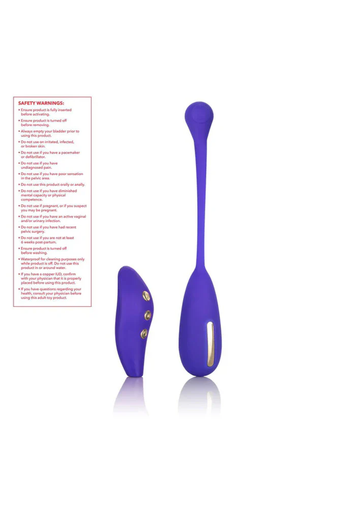 Cal Exotics - Impulse - Intimate E-Simulator Remote Kegel Exerciser - Purple - Image 5