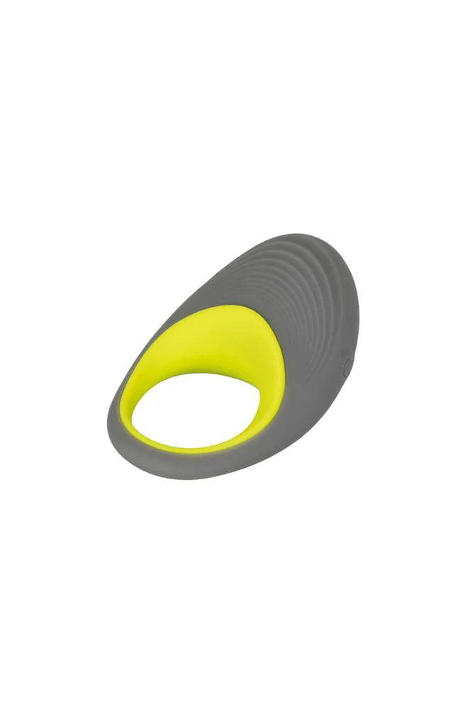 Cal Exotics - Link Up - Edge Vibrating Cock Ring Set - Grey - Image 7