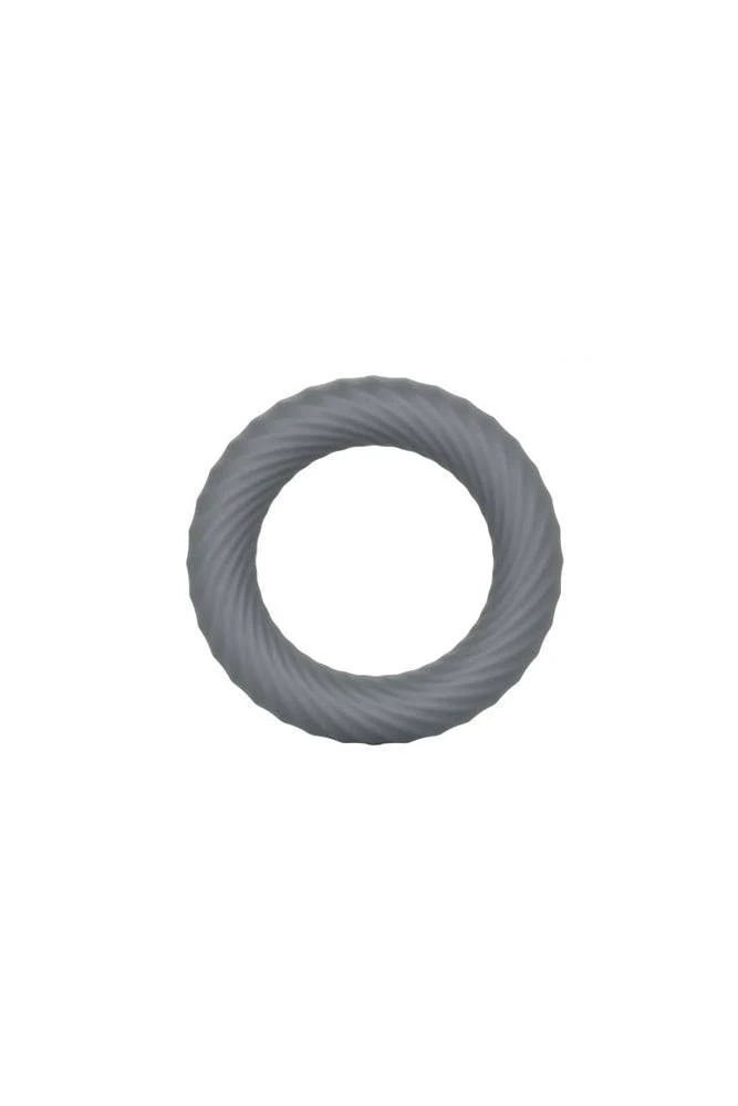Cal Exotics - Link Up - Edge Vibrating Cock Ring Set - Grey - Image 9